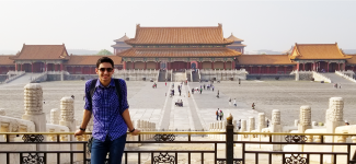 Parsa Shani in China's Forbidden City