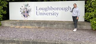 Victoria at Loughborough University in England, June 2023 (photo: Sydney Payton)