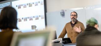 Class in the Frederic Lasserre Building (photo: Paul H. Joseph / UBC Brand & Marketing)