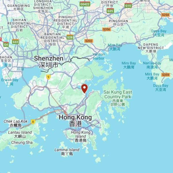 Map from: Google Maps