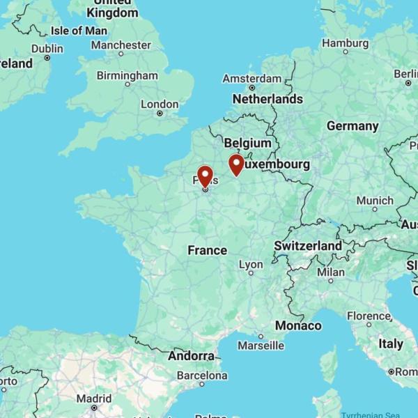 Map from Google Maps